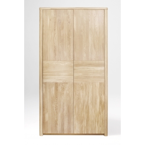 Furniteco Korsa 2 Doors Wardrobe (bleached oak). Photo 3